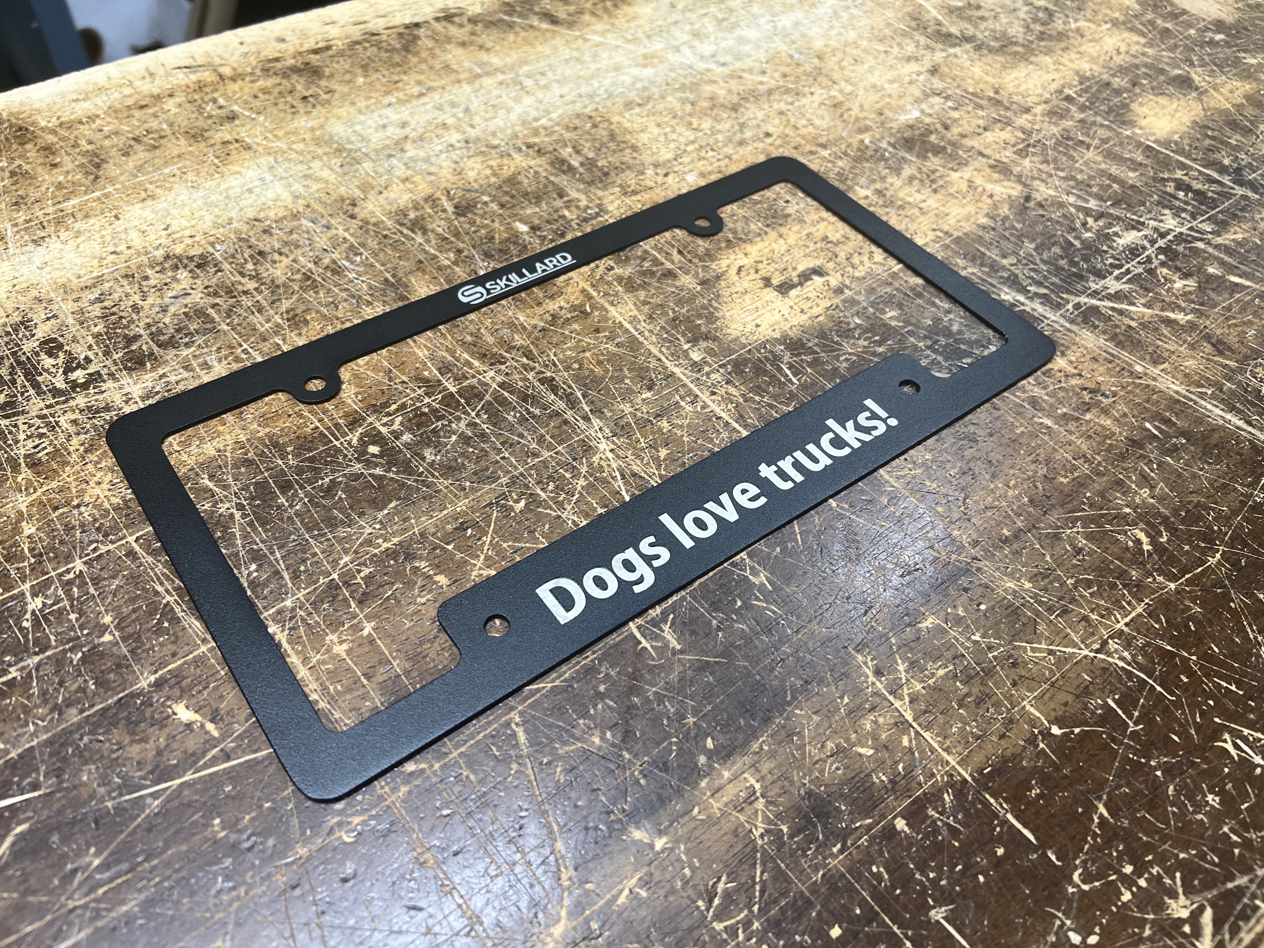 ENGRAVED LICENSE PLATE FRAME / HOLDER - Image 8