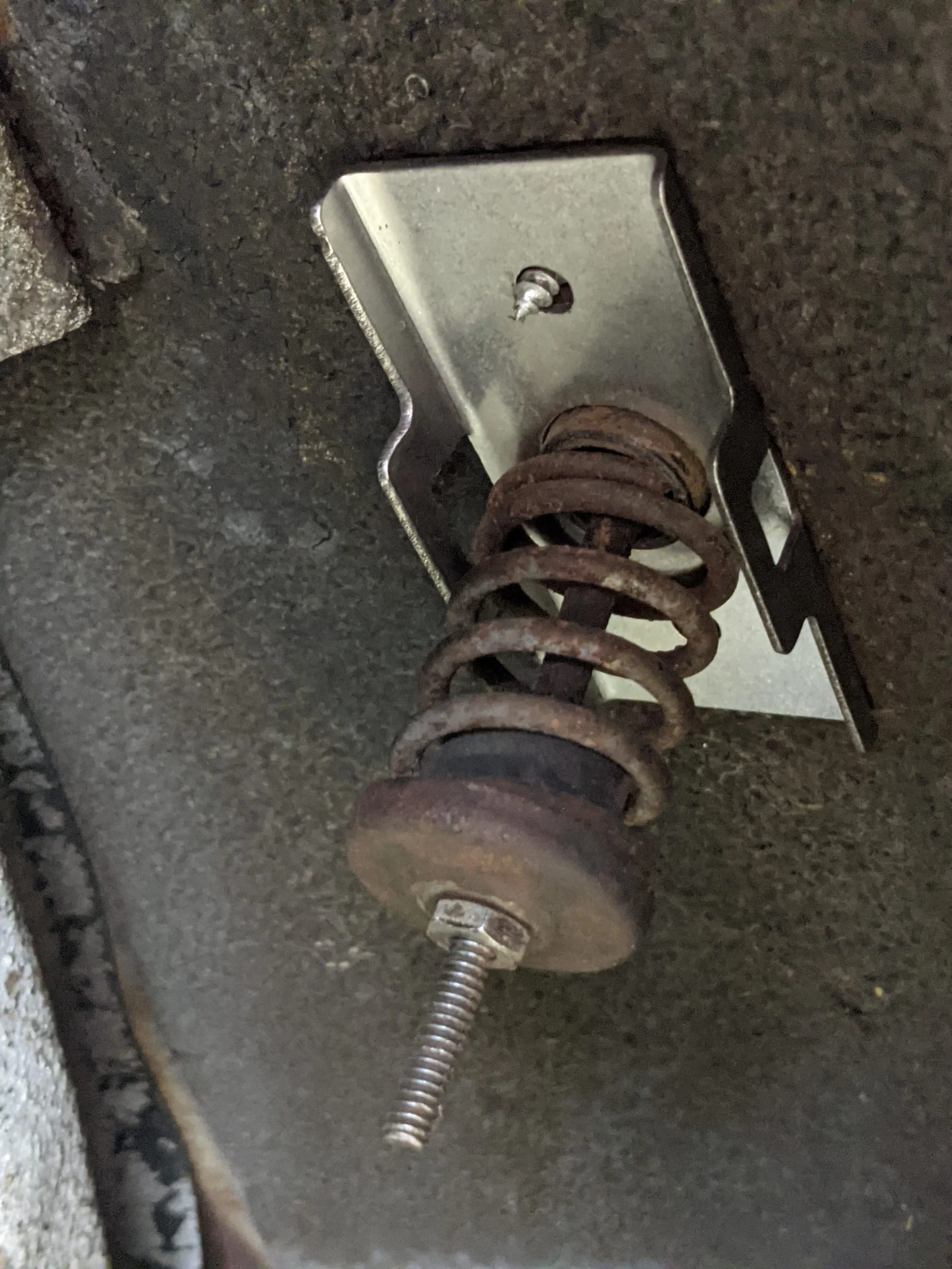 FAIRLADY Z JDM LONG STALK FENDER MIRROR UNDER BRACKET, STAINLESS STEEL - Image 8